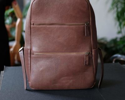 Кожаный рюкзак Backpack без несессера — шоколад